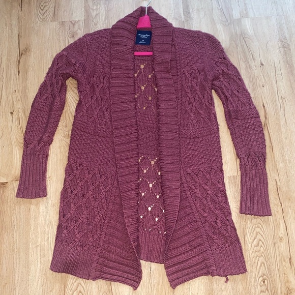 AEO Long Sweater Cardigan / Robe - Picture 5 of 5